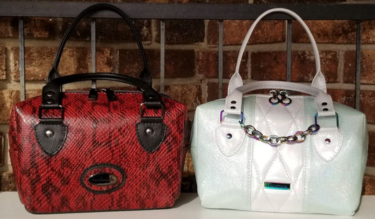 The Lettie Mini Bowler Bag - Surprisingly Spacious in a Small Classic Design