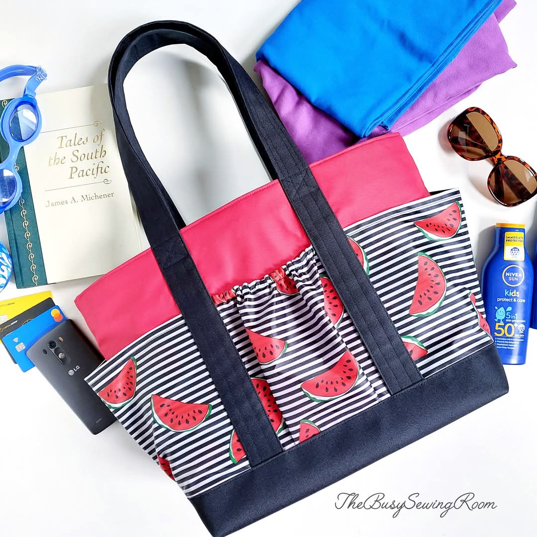 The Siesta Key Beach Bag Digital Pattern