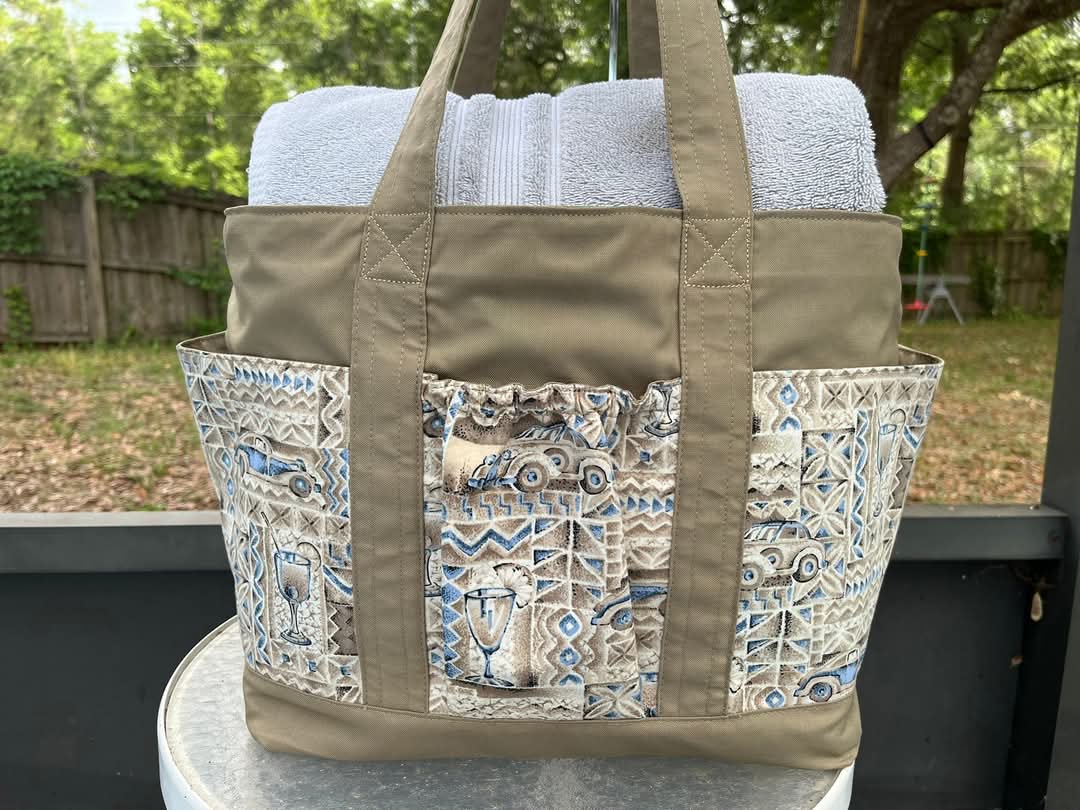The Siesta Key Beach Bag Digital Pattern