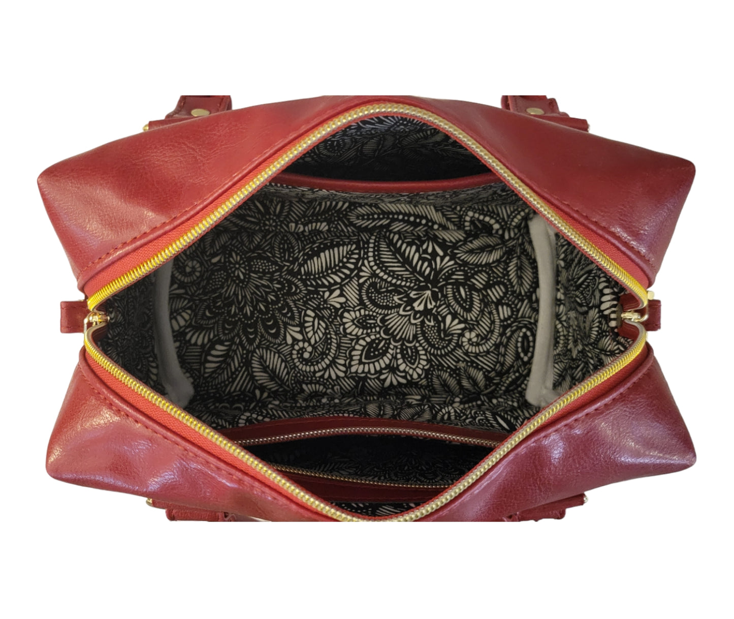 Lettie Mini Bowler - Cherry Red Limited Edition - Ready to Ship