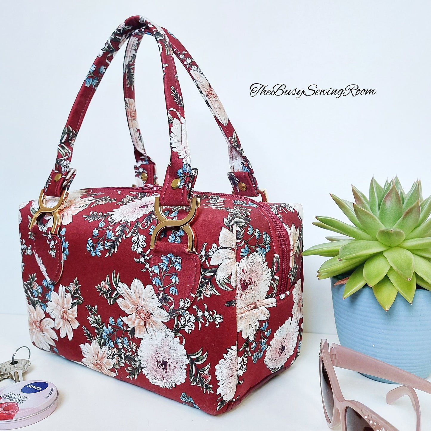The Lettie Mini Bowler Bag Digital Pattern
