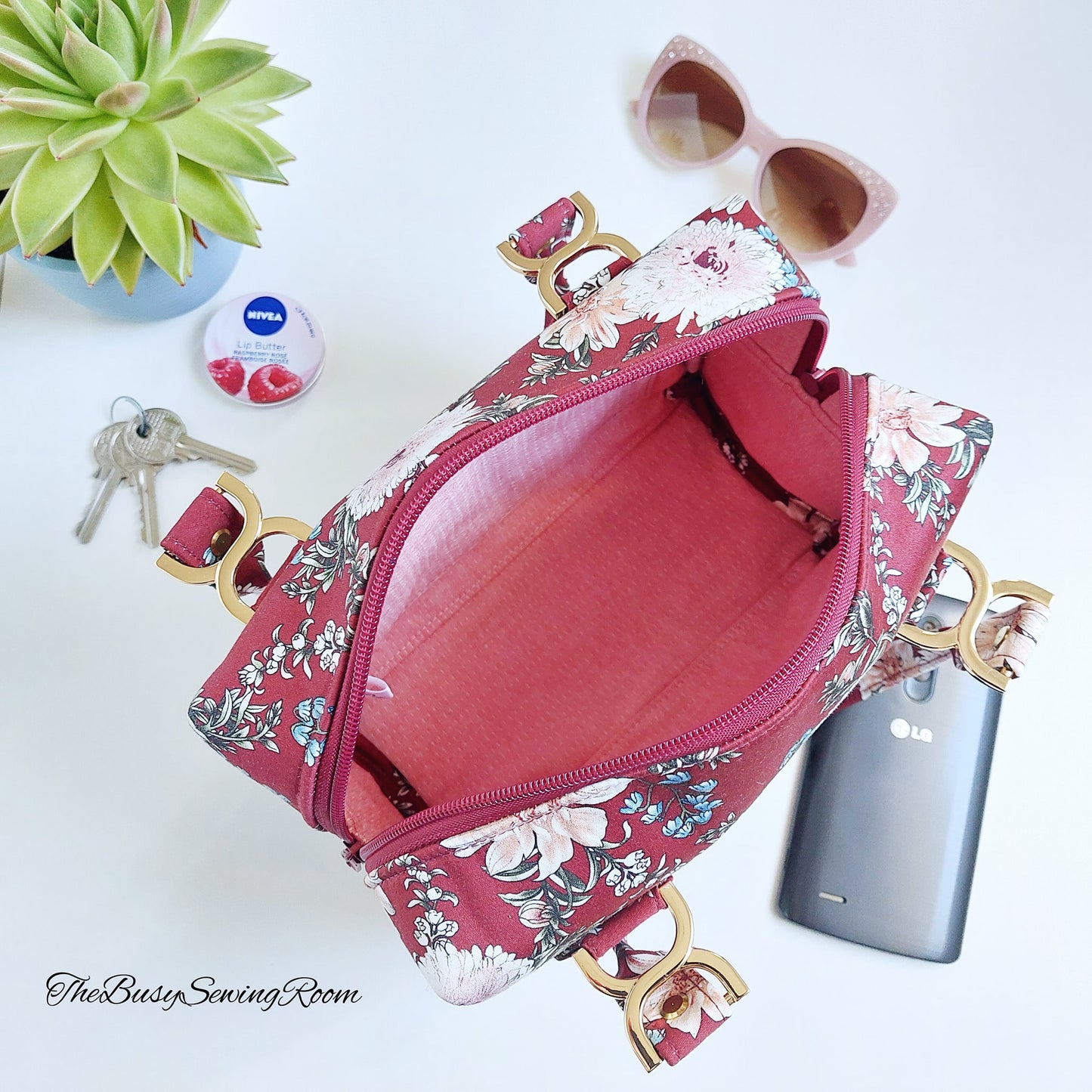 The Lettie Mini Bowler Bag Digital Pattern