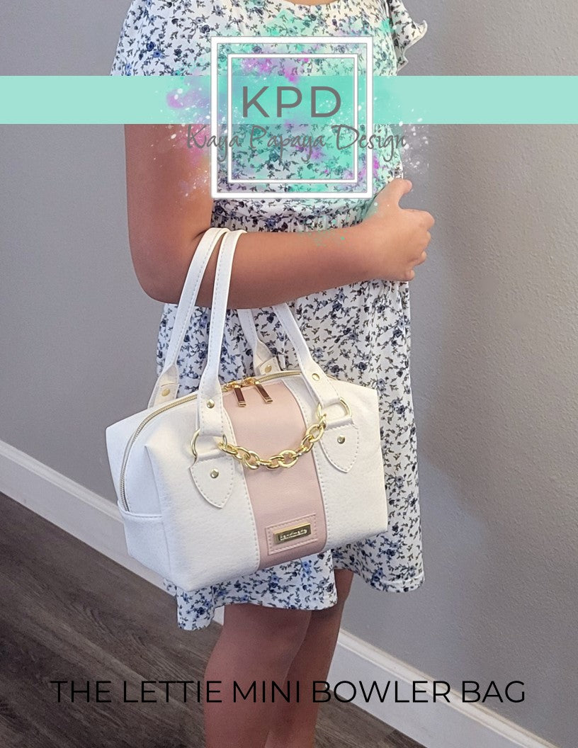The Lettie Mini Bowler Bag Digital Pattern