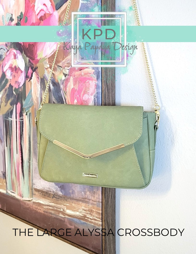 The Large Alyssa Crossbody Digital Pattern