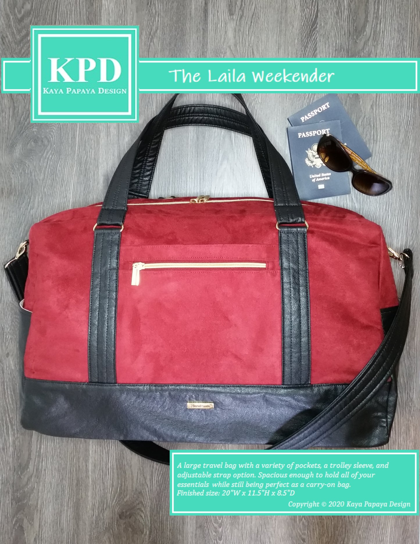 The Laila Weekender Digital Pattern