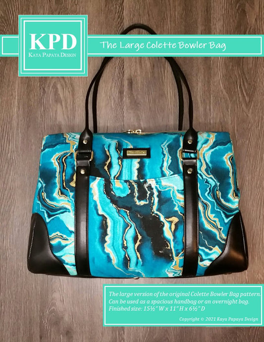 The Large Colette Bowler Bag Digital Pattern