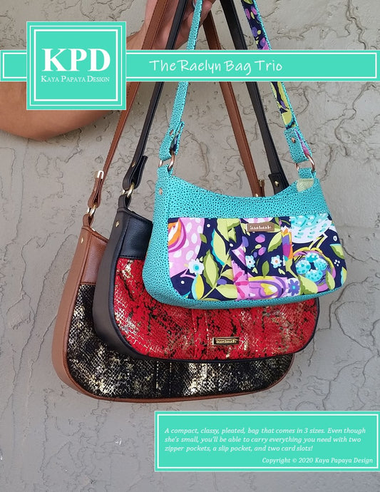 The Raelyn Bag Trio Digital Pattern