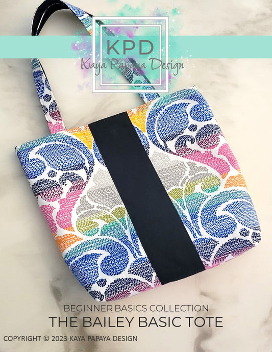 The Bailey Basic Tote Digital Pattern