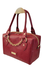 Lettie Mini Bowler - Cherry Red Limited Edition - Ready to Ship