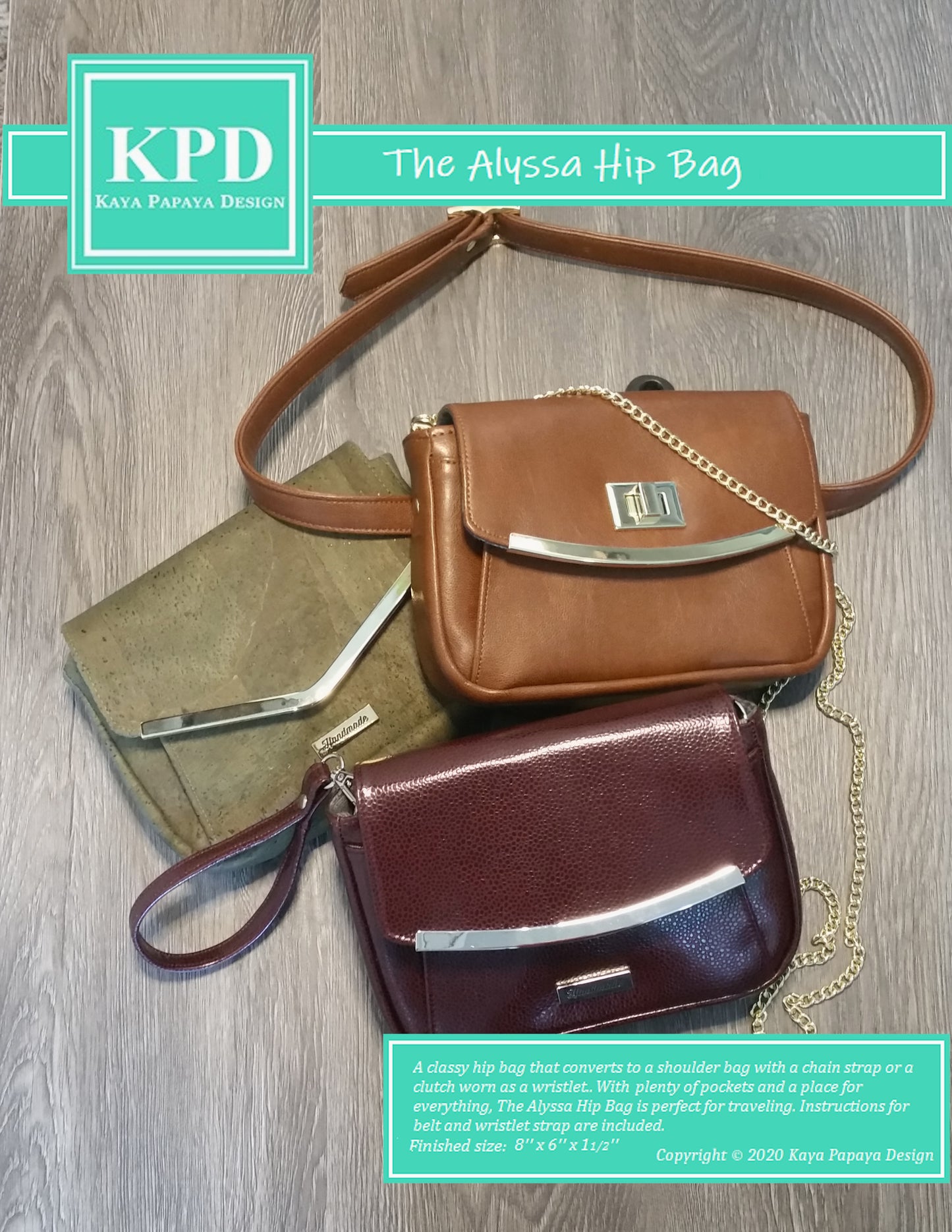 The Alyssa Hip Bag Digital Pattern