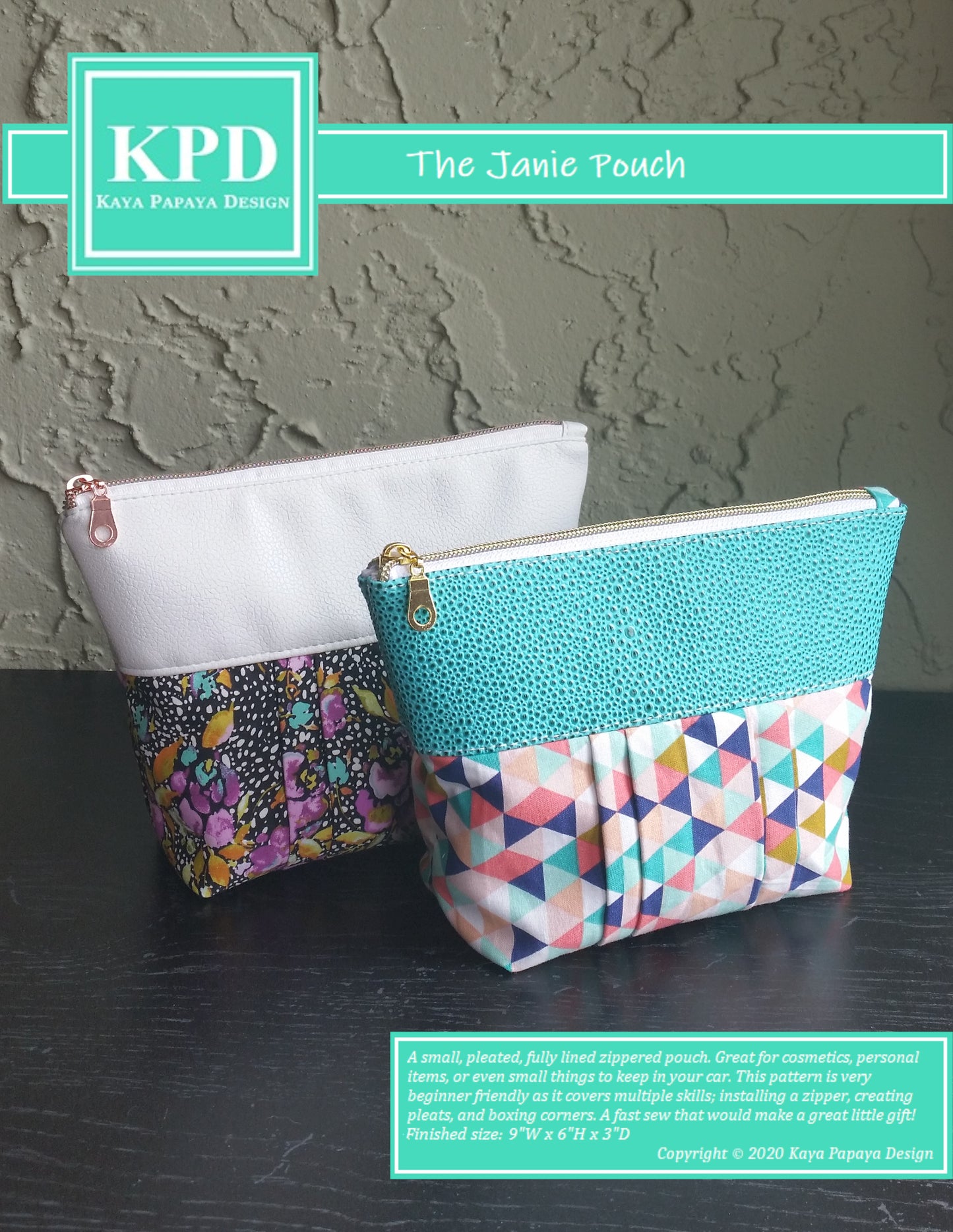 The Janie Pouch Digital Pattern