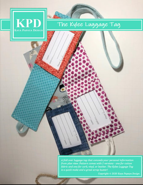 The Kylee Luggage Tag Digital Pattern