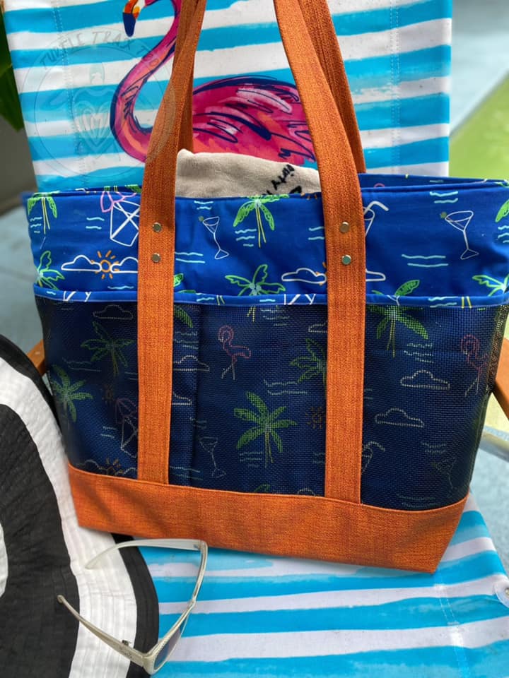 The Sunset Beach Tote Digital Pattern