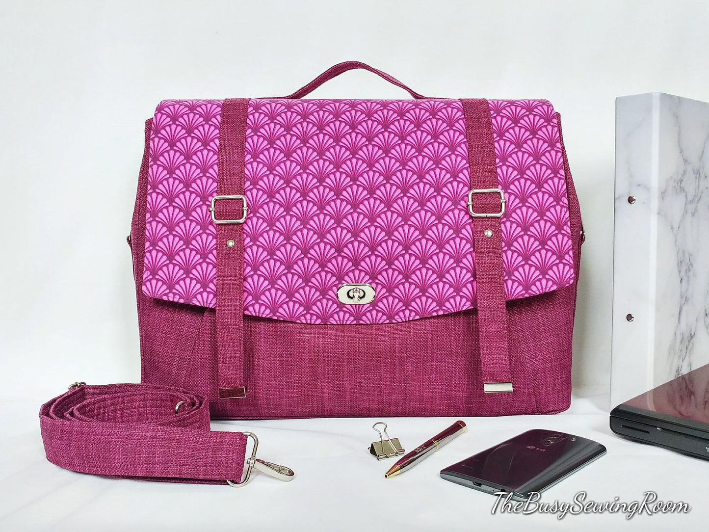 The Adina Laptop Bag Digital Pattern