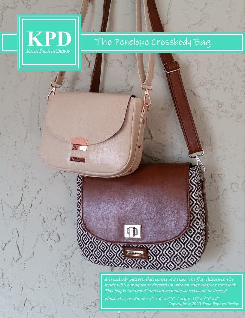 The Penelope Crossbody Bag Digital Pattern